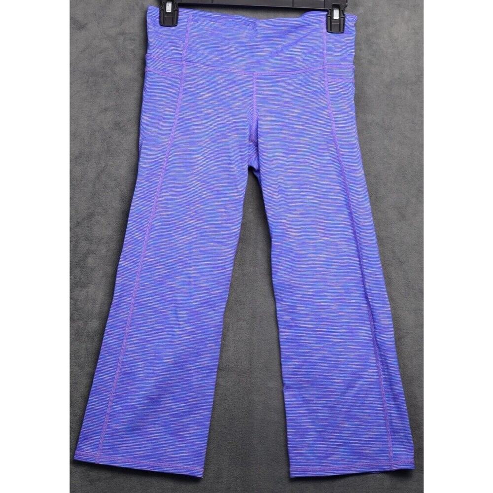 Athleta Capri Small S Blue Space dye‎ Crop Legging Tight